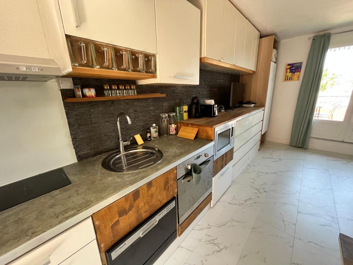 Charmant Studio Pour 3 Personnes Vallauris Exterior foto